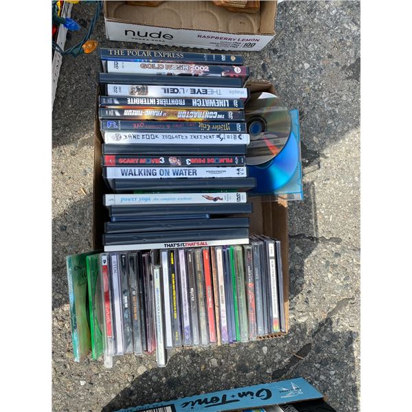 Dvds and cds