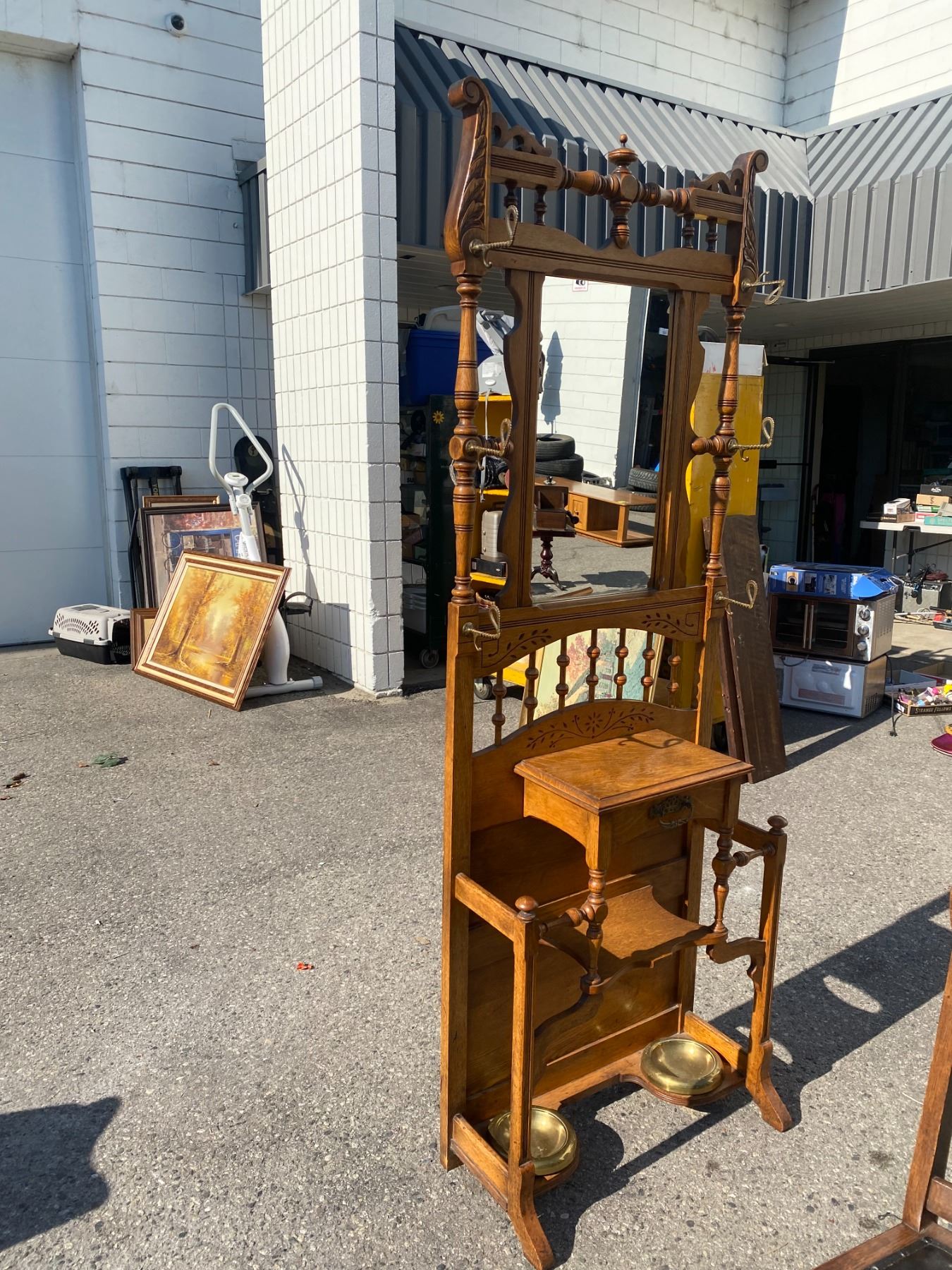 Entry stand