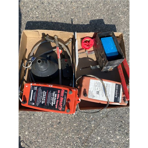 Electric fence controllers etc