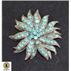 Image 1 : TURQUOISE VENETIAN BROOCH