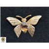 Image 1 : BUTTERFLY WITH STONE BROOCH