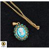 Image 1 : 16" CAMEO STYLE NECKLACE