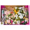 Image 1 : BOX OF FLOWERS FOR CRAFTS
