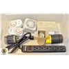 ELECTRIC TIMERS, POWER BARS AND 220V PLUGS