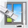 Image 1 : NEW PORTABLE AIR CONDITIONER SLIDING WINDOW KIT
