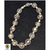 Image 1 : VINTAGE CRYSTAL STRETCH BRACELET