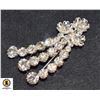 Image 1 : VINTAGE RHINESTONE STARBURST BROOCH