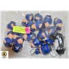Image 1 : BAG OF POLICE STRESSBALL KEYCHAINS
