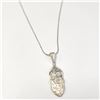 Image 2 : BZ1216-97 16" SILVER NECKLACE