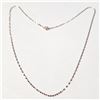 Image 1 : BZ1216-59 18K ROSE GOLD 16" 0.78G NECKLACE