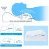 Image 2 : NEW MISIKI ORTHOPEDIC MEMORY FOAM CONTOUR PILLOW