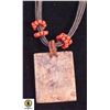Image 1 : RECTANGULAR CUT NATURAL PICASSO JASPER