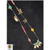 Image 1 : BLACK RHODIUM FLAT HERRINGBONE CHAIN