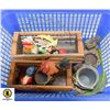Image 1 : COUNTRY DECOR WOOD BOXES W/ ROOSTER COLLECTION
