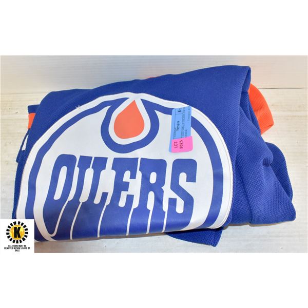 ADULT SIZE SMALL OILERS JERSEY NHL REEBOK