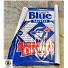 Image 1 : LABATT BLUE SALUTES 1992 BLUE JAYS 35" X 67"  BA