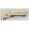 Image 1 : VINTAGE DIECAST SEMI TRACTOR & TRAILER TOY SET
