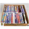 Image 1 : BOX WITH 24 VINTAGE COLLECTIBLE DISNEY VHS