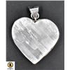 Image 1 : #111-NATURAL SELENITE (RAW) GEMSTONE PENDANT