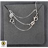 Image 1 : #292-STERLING SILVER NECKLACE 2 PCS/18"