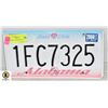 Image 1 : ALABAMA LICENCE PLATE