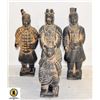 VINTAGE (4) CHINESE SCULPTURES