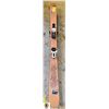 Image 1 : ATOMIC 153CM GO PRO SKIS W/ BINDINGS