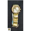 NEW GEVENA GOLD COLOR QUARTZ WATCH