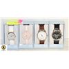 4PK QUARTZ WATCHES