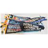 Image 1 : LOT OF VINTAGE PENNANTS WITH NO PIN HOLES