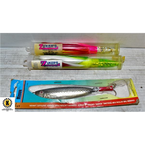 GIBB'S & ZUKER'S NEW FISHING LURES