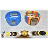 LEGO STAR WARS, 2 SHHORS LEGO STYLE WATCHES