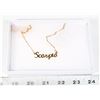 NEW GOLD TONE HOROSCOPE CHAIN SCORPIO