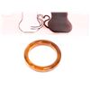 NEW THIN BAND BROWN COLOR RESIN RING