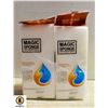 Image 1 : 4 NEW SEALED MAGIC SPONGES - HIGH DENSITY
