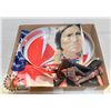 BOX WITH CANADIAN FLAG DESIGN TRAY,