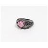 Image 1 : NEW SKULL RHINESTONE BLACK TONE RING
