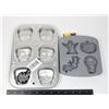 Image 1 : 2 NEW HALLOWEEN THEME MOLDS