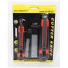 Image 1 : NEW 4PC UTILITY BLADE SET (TWO KNIVES, TWO BLADE