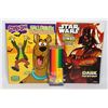 NEW STAR WARS AND SCOOBY HALLOWEEN COLORING BOOKS