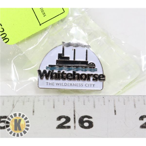 NEW WHITEHORSE LAPEL PIN