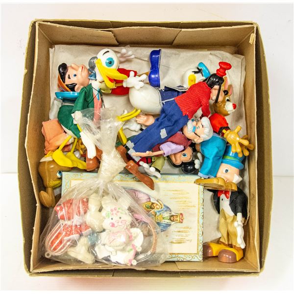 BOX OF COLLECTIBLE FIGURES