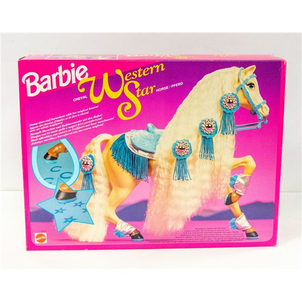 BARBIE WESTERN STAR HORSE