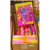 BOX WITH 15 COLLECTIBLE JEM DOLL OUTFITS