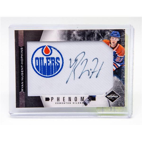 RYAN NUGENT HOPKINS ROOKIE JERSEY CARD 184/299