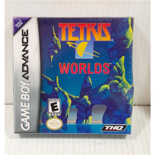 GBA TETRIS WORLD'S GAME SEALED