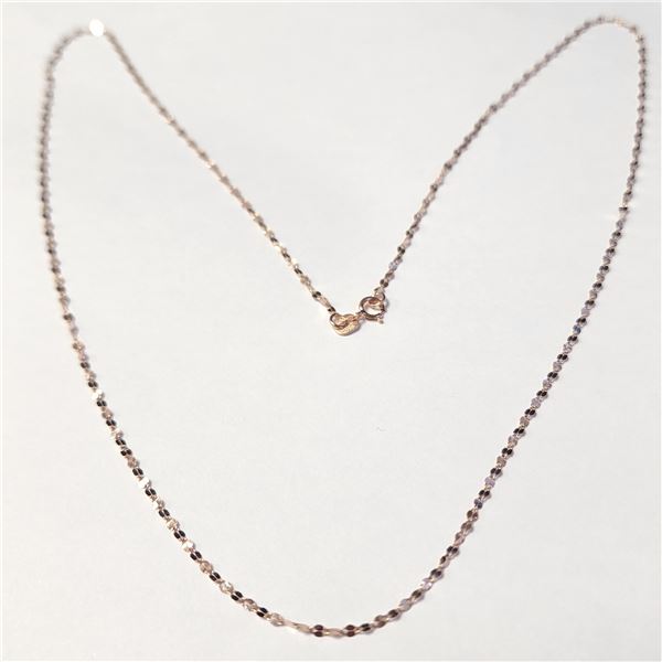 BZ1193-60 18K ROSE GOLD 16" NECKLACE