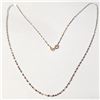 Image 1 : BZ1193-60 18K ROSE GOLD 16" NECKLACE