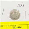 Image 1 : 1928 CANADIAN KING GEORGE SILVER TEN CENT