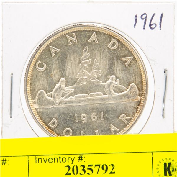 1961 CANADIAN SILVER DOLLAR